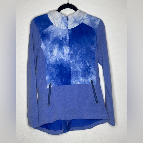 The North Face Tops - The North‎ Face Womens Tie Dye Full Zip Hoodie Jacket Blue M